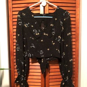 Dynamite floral long sleeve